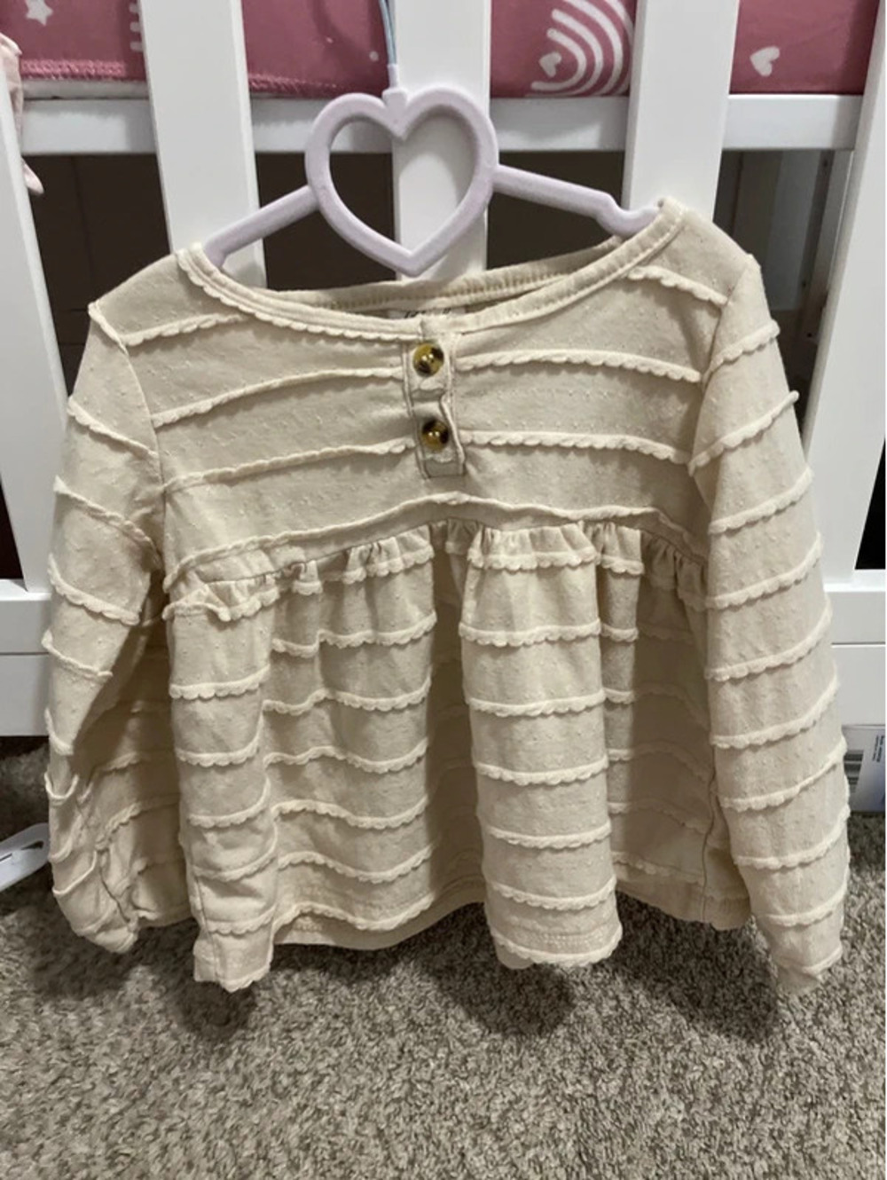 Girl’s long sleeve shirt - 4T